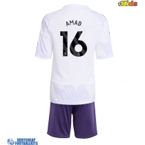 Manchester United Amad Diallo #16 Replica Away Minikit 2025-26 Short Sleeve (+ pants)